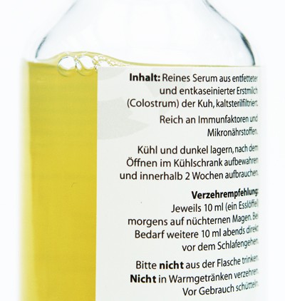 Colostrum beeinflusst das Immunsystem